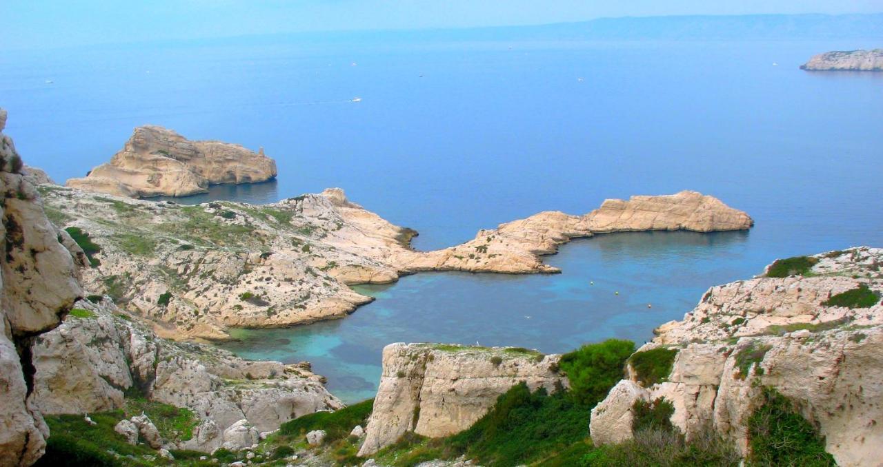 Апартаменти Les Pieds Dans L'Eau Sur L'Ile Du Frioul Марсель Екстер'єр фото